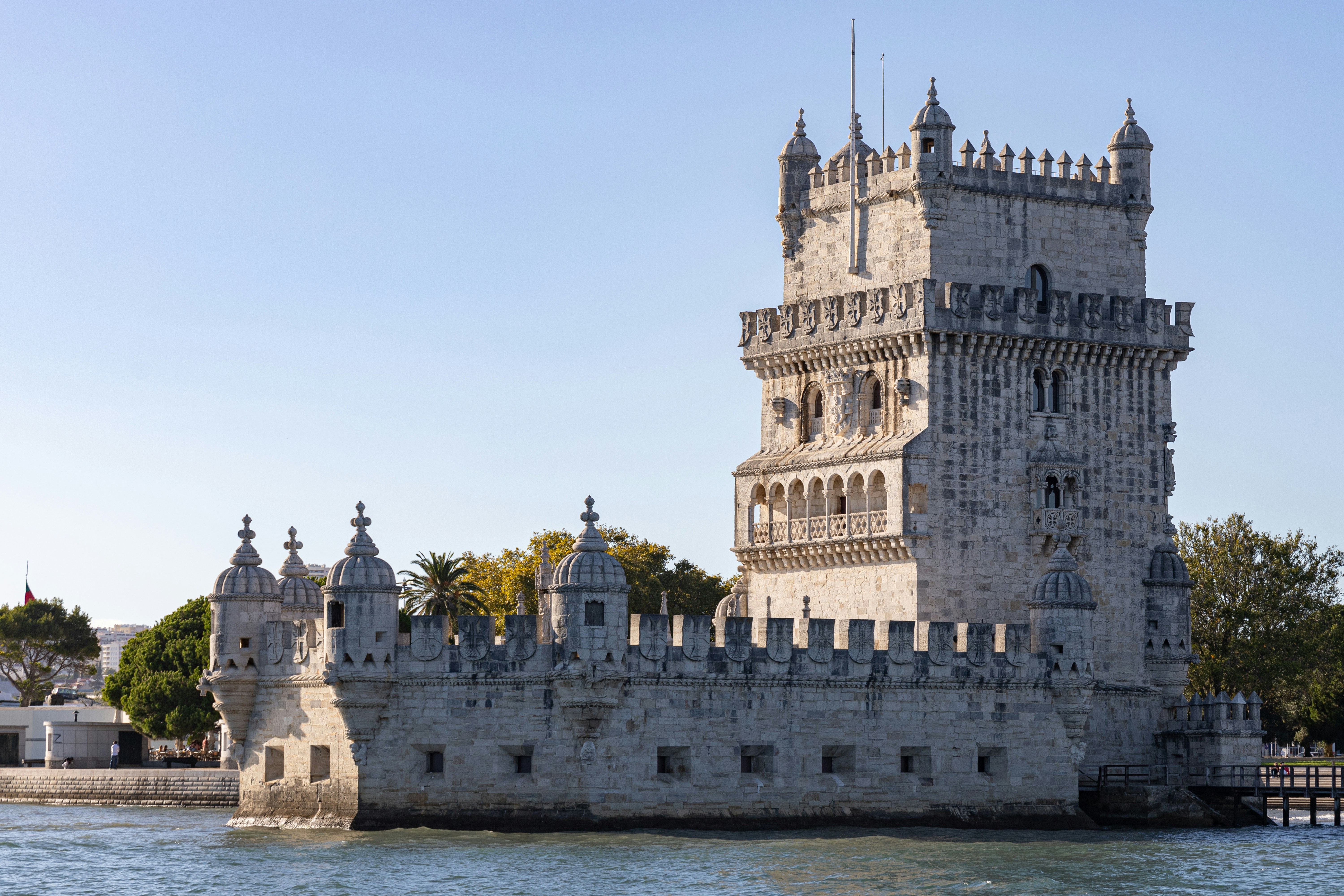 Tower of Belem view
