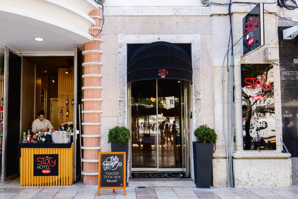 My Story Hotel Rossio entrance