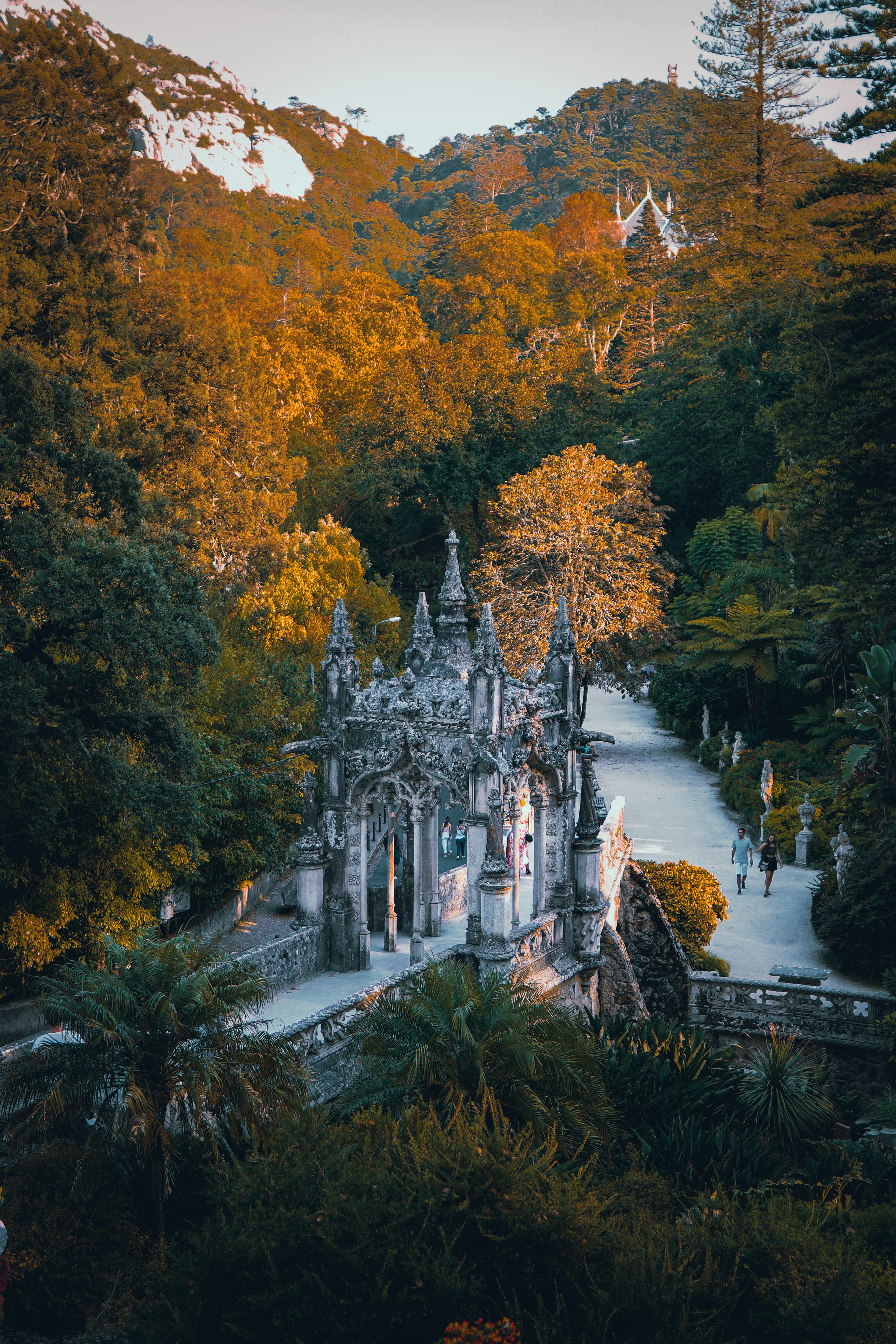 Quinta da Regaleira garden in Sintra